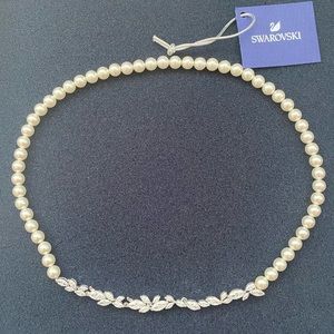 Swarovski crystal necklace.